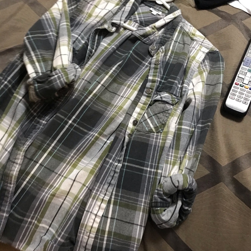 Green flannel